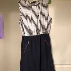 Sailor style dress (pockets!!!)